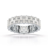 2.31 CT Baguette Cut Classic Lab Diamond Ring
